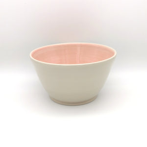 Pink Cereal Bowl
